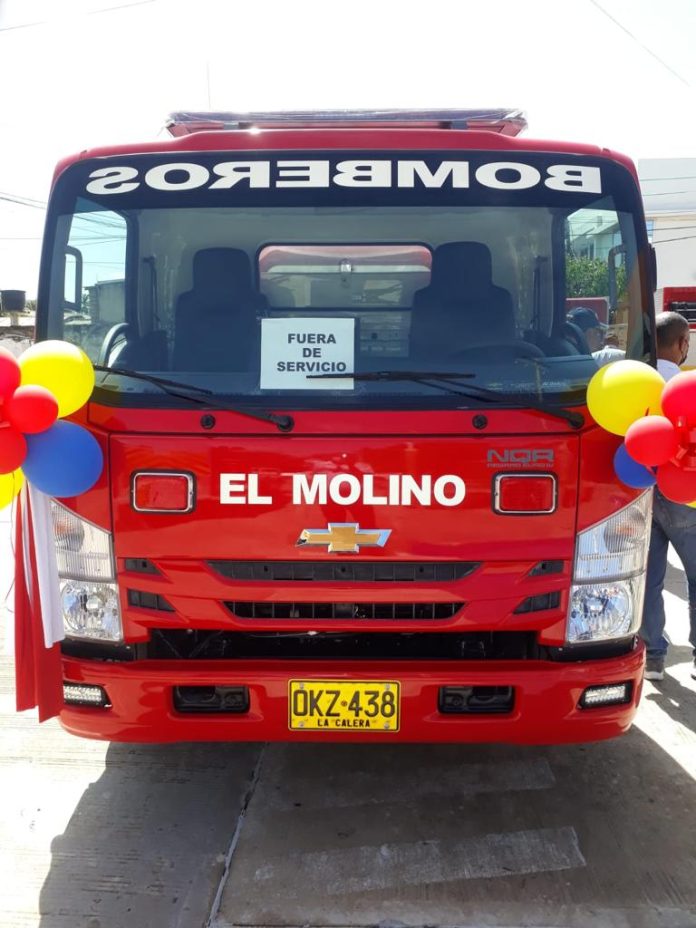 Herramientas reciben varios cuerpos de bomberos de diferentes municipios de La Guajira