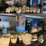 Incautaron 600 kilos de queso venezolano valorados en 17 millones de pesos