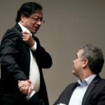 Iván Duque y Gustavo Petro se reunieron en la Casa de Nariño