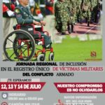 Jornada regional de inclusión en el registro único de víctimas dirigida a militares