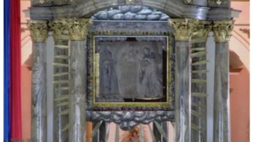 Joyas de Virgen de Chiquinquirá volverán restauradas a su lienzo milagroso