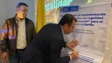 La Política de Paz con Legalidad apoyará iniciativas de sustitución voluntaria en Nariño