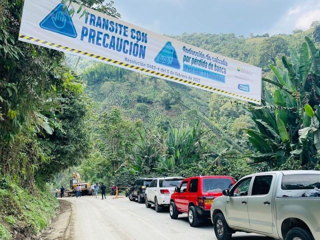 Las vías del Norte de Caldas son las más afectadas por las lluvias