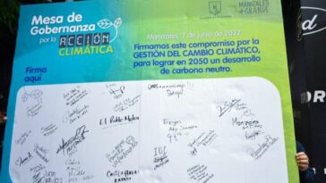 Manizales adoptó mediante acto administrativo el plan Manizales por la Acción Climática 2050