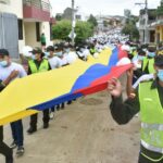 Marchan en Corozal por liberación de patrullero secuestrado en Arauca