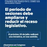 Marcos Pineda presentará iniciativa para reducir vacaciones de los congresistas