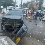 Miembro de la Armada Nacional causa accidente de tránsito en Arauca