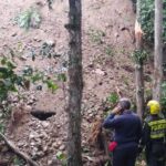 Montaña se desplomó en Floridablanca