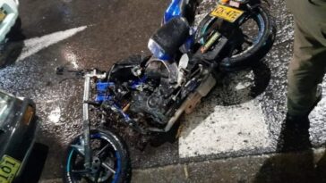 Motociclista fue remitido a centro médico de mayor complejidad