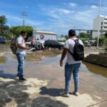 “Nula planificación de la Essmar está afectando al turismo”:  Alcaldesa por derramamiento de agua negras en El Rodadero  