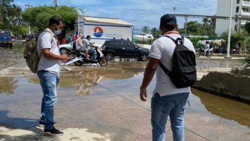 “Nula planificación de la Essmar está afectando al turismo”:  Alcaldesa por derramamiento de agua negras en El Rodadero  