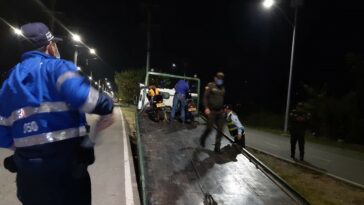 Operativo contra piques ilegales deja 23 vehículos inmovilizados en Ibagué