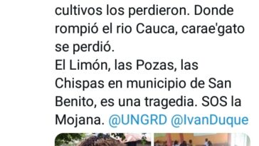 #Opinión | En la Mojana se mueren y Héctor Olimpo se enriquece.