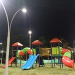 Parque de los barrios Bicentenario y Salitre mejoraron su alumbrado público