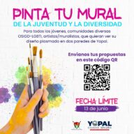 Secretaría de Acción Social lanza nuevo concurso, “Diseña tu Mural de la juventud y la Diversidad”