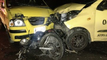 Seis heridos en accidentes de tránsito registrados este domingo en Ibagué