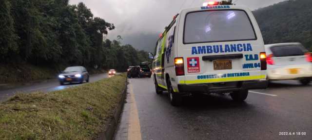 Siete accidentes de tránsito ocurrieron en vías de Manizales que dejaron seis lesionados