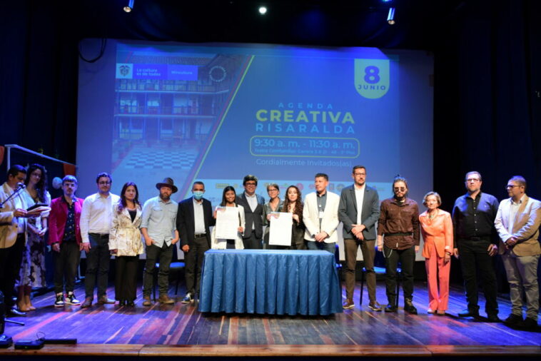 Suscripción de la Agenda Creativa en Risaralda, fortalece las industrias culturales
