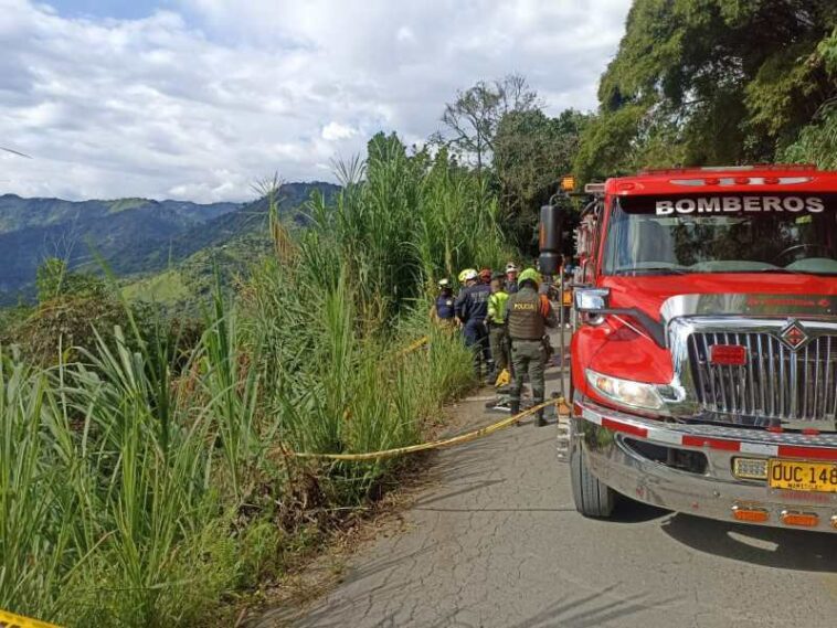 Un Jeep se salió de la carretera en la vía a La Cabaña y una mujer perdió la vida