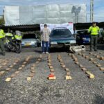 Una persona fue capturada con 100 kilos de marihuana en la vía Manizales - Bogotá