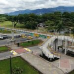 Universidad Santo Tomás, sede Agua Claras, hizo entrega de puente peatonal