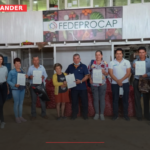 12 familias víctimas de desplazamiento por la violencia y que fueron restituidas firmaron un acuerdo con Fedeprocap.
