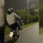 Video: Motociclista perdió la vida al hacer piques ilegales en Medellín