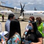 nauguran nueva ruta Medellín -Tolú- Medellín operada por de EasyFly