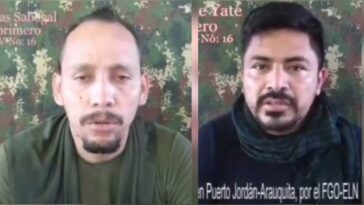 pruebas de supervivencia de dos militares secuestrados por ELN en Arauca