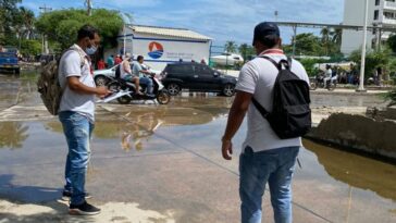 ¡Inaceptable! En plena temporada turística, falta de planificación y negligencia de la Essmar mantienen inundada a Santa Marta