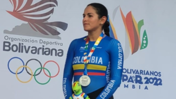 ¡Plata para el Quindío! Sérika Gulumá es subcampeona bolivariana en la prueba contrarreloj individual