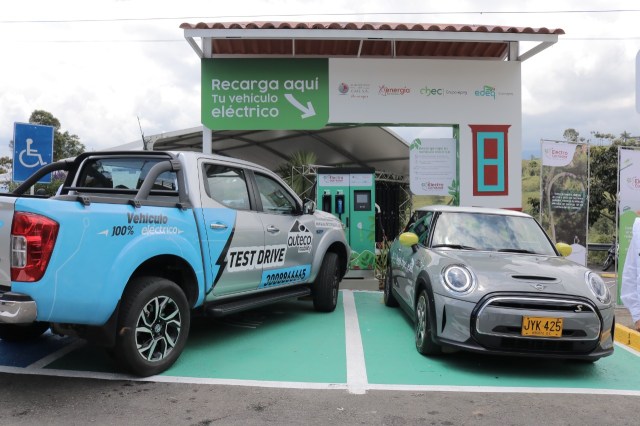 El Eje Cafetero presenta su primer corredor de movilidad eléctrica