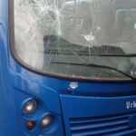 25 buses de TM resultaron vandalizados en medio de las manifestaciones