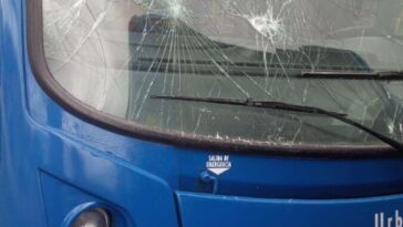 25 buses de TM resultaron vandalizados en medio de las manifestaciones