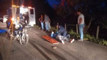 Accidente múltiple en la vía Marginal del Llano al norte de Casanare dejó una persona herida