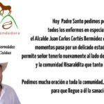 Alcalde de Risaralda - Caldas permanece en el Hospital Santa Sofía