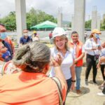 Alcaldesa asegura que Centro de Salud de Gaira podría ser inaugurado a fin de año