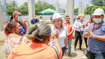 Alcaldesa asegura que Centro de Salud de Gaira podría ser inaugurado a fin de año