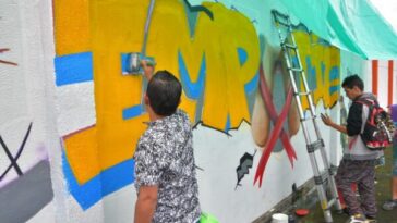 Arte urbano, herramienta para mitigar la discriminación en Dosquebradas