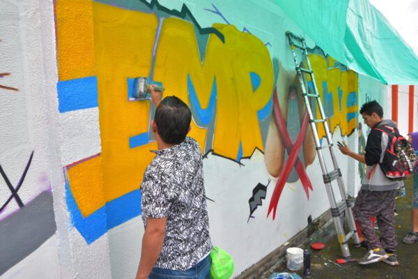 Arte urbano, herramienta para mitigar la discriminación en Dosquebradas