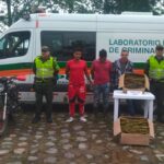 Asegurados cuatro hombres que presuntamente transportaban tallos de coca por carreteras de Putumayo