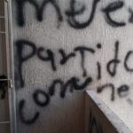Con grafitis amenazan a defensores de DD. HH. 
