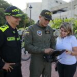 Con patrulleros en bicicletas y drone refuerzan seguridad en zonas turísticas