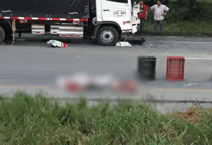 Conductor murió tras salir expulsado de camión