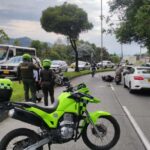 Conductor resultó gravemente herido en accidente registrado en avenida de Manizales