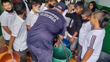 Continúan las labores para restablecer el servicio de agua en Supía