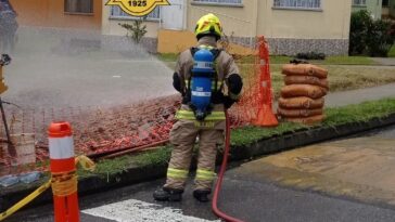 Daño en una tubería de gas causa suspensión en Villapilar y La Linda