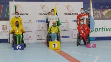 Deportistas de Boccia de Caldas se subieron al podio en el Campeonato Nacional Prejuegos