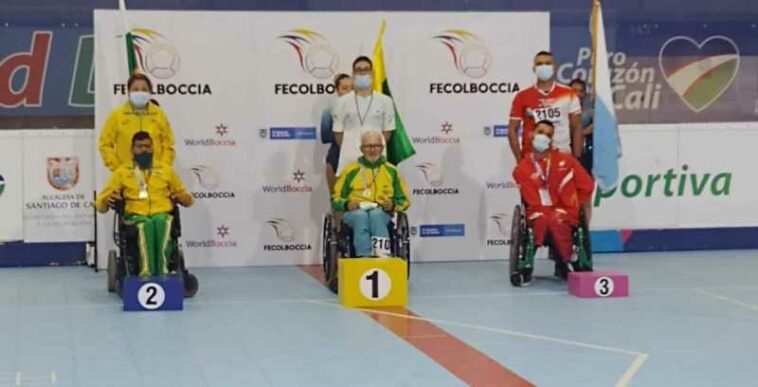 Deportistas de Boccia de Caldas se subieron al podio en el Campeonato Nacional Prejuegos