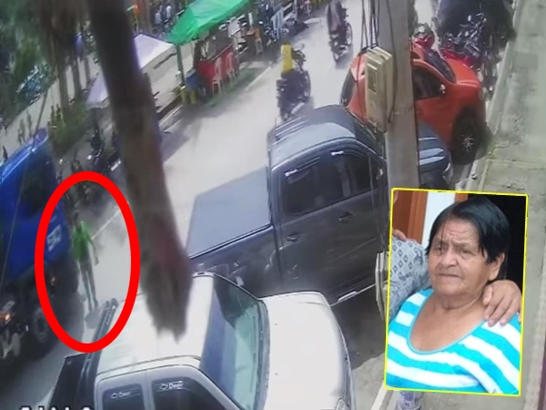 Doña Nelly «estaba en un punto ciego», el conductor del camión no la habría visto y la arrolló, en Sandoná – Nariño